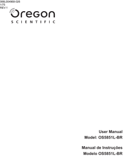 OS5851L-BR Manual de Instruções Modelo