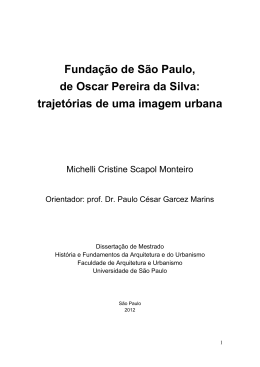 Fundação de São Paulo, de Oscar Pereira da Silva
