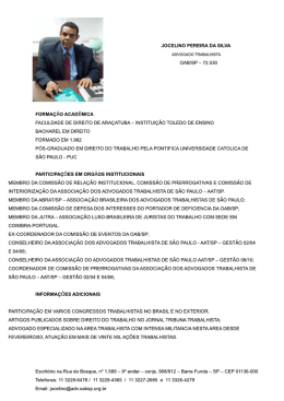 Dr. Jocelino Pereira da Silva.