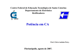 Pot&ecirc;ncia em CA