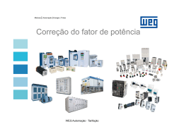 Correção do fator de potência
