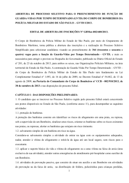 Abertura Edital