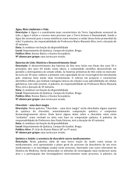 Consultar programa completo - Departamento de Química