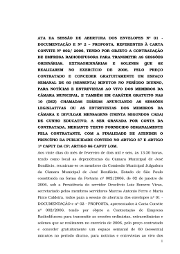 Acesse o documento - Câmara Municipal de José Bonifácio