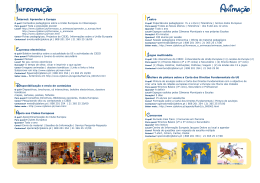 Informação Animação - Eurocid - Centro de Informação Europeia
