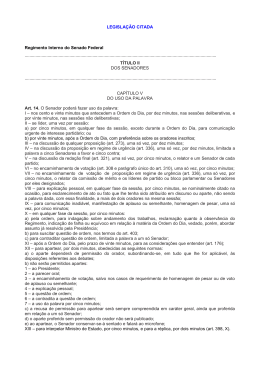 LEGISLA&Ccedil;&Atilde;O CITADA