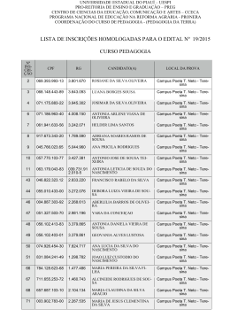 homologa&ccedil;&atilde;o
