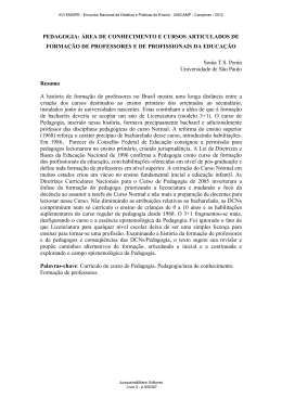 ENDIPE 2012 - T&iacute;tulo Simp&oacute;sio: &ldquo;Por uma (nova) Pol&iacute;tica