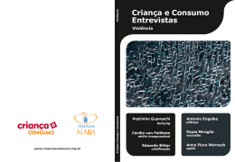 Viol&ecirc;ncia - Crian&ccedil;a e Consumo