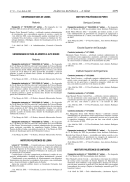 Louvor n.º 197/2003 - Instituto Politécnico de Leiria