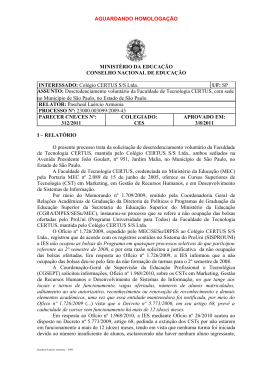Parecer CNE/CES nº 312/2011, aprovado em 3 de agosto de 2011