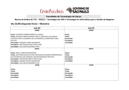 Dia 22/06 (Segunda-Feira) &ndash; Matutino