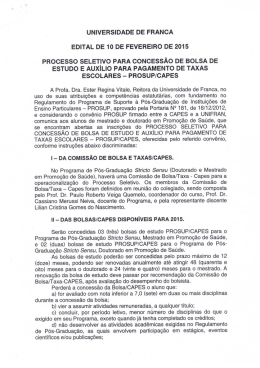 universidade de franca edital de 10 de fevereiro de 2015 processo