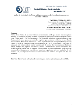 1 TARCISIO PEDRO DA SILVA Universidade Regional de