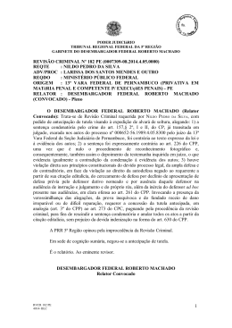 revisão criminal nº 182 pe (0007309-08.2014.4.05.0000)