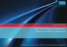 Tipos de Embalagens Usadas para o Transporte de Materiais