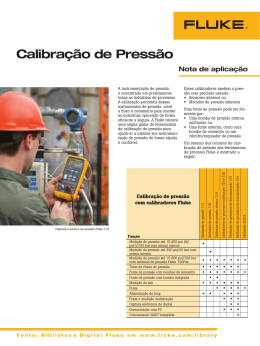 Pressure Calibration