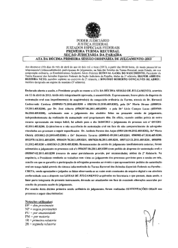 poder iudiciario justi&ccedil;a federal juizados especiais federais primeira