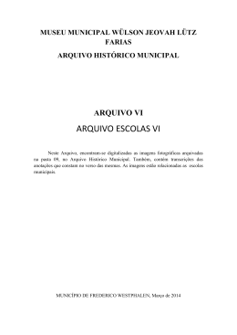 Escolas Municiapais VI - Munic&iacute;pio de Frederico Westphalen