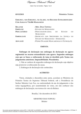 Supremo Tribunal Federal - sindjus-ma