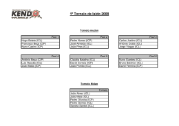 1&ordm; Torneio de Iaido 2008 - Associa&ccedil;&atilde;o Portuguesa de Kendo