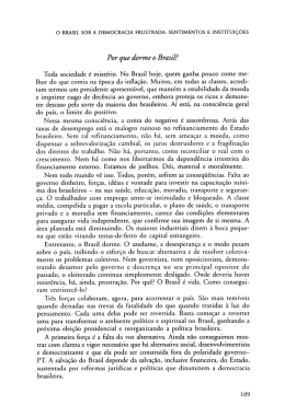 Por que dorme o Brasil? - Roberto Mangabeira Unger
