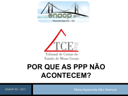 Por que as PPPs não acontecem?
