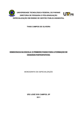 universidade tecnológica federal do paraná diretoria de