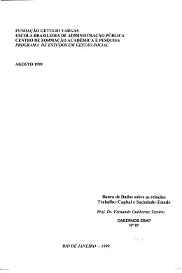 000089040_97 - Sistema de Bibliotecas FGV