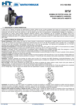 013-160-R00 - HT-Hidrautrônica Sistemas Hidráulicos LTDA