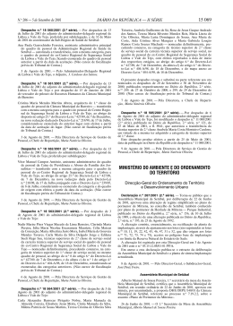 15 069 minist&eacute;rio do ambiente e do ordenamento do territ&oacute;rio