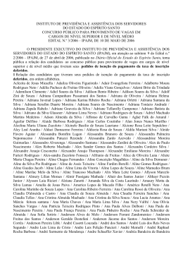 Edital n&ordm; 3 - Resultado da isen&ccedil;&atilde;o de taxa