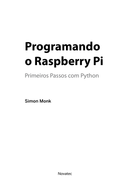 Programando o Raspberry Pi