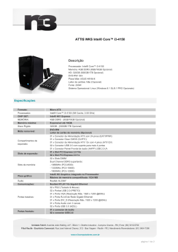 ATTIS WKS Intel® Core™ i3-4150 Descrição