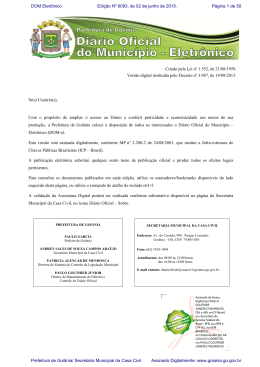 Edi&ccedil;&atilde;o n&ordm; 6093 de 02 de junho de 2015