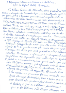 406&ordf; demanda momento aberto - Sr. Nelson