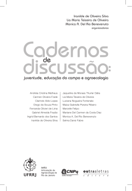 Iranilde de Oliveira Silva Lia Maria Teixeira de Oliveira Monica A