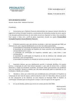 NI 28 - Relatório Financeiro Privadas