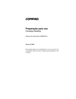 Preparação para uso
