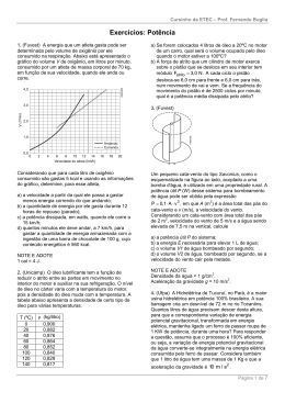 Exerc&iacute;cios: Pot&ecirc;ncia