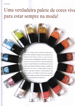 Urna Verdadeira palete de cores viva para estar sempre