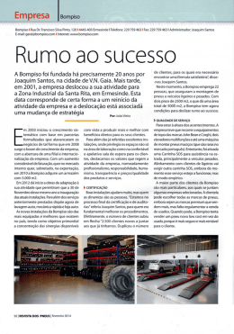 Rumo ao sucesso