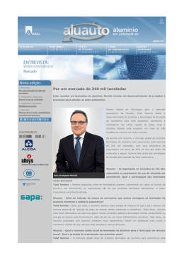 Por um mercado de 340 mil toneladas