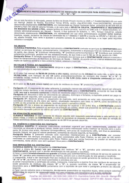 selecta coleta, transporte e tratamento de res&iacute;duos de sa&uacute;de ltda