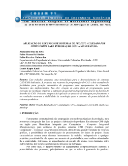 APLICA&Ccedil;&Atilde;O DE RECURSOS DE SISTEMAS DE PROJETO