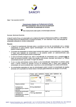 SANOFI - Infarmed