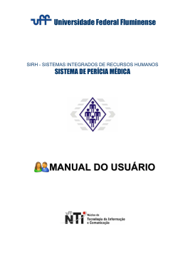 Sistema de Per&iacute;cia M&eacute;dica - Sistemas da UFF