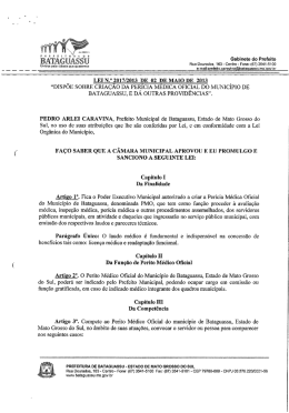~ LEI N.” nE01`7f`2013 02 MAIO DE 2013 r