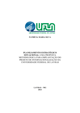 PROJETO TECNICO_Planejamento Estrategico Situacional