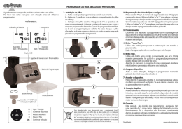 PROGRAMADOR LCD PARA NEBULIZA&Ccedil;&Atilde;O POR SEGUNDO